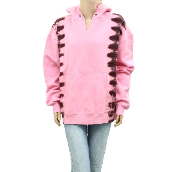 Free People We The Free Washed It's A Vibe Printed Hoodie Oversized - Picture 7 of 12